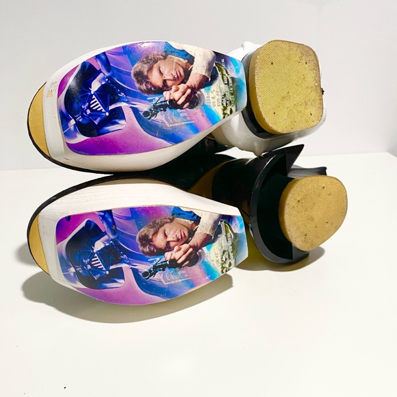 Irregular Choice x Star Wars The Death Star Platform Cosplay Rare Heels 40 - Picture 7 of 12